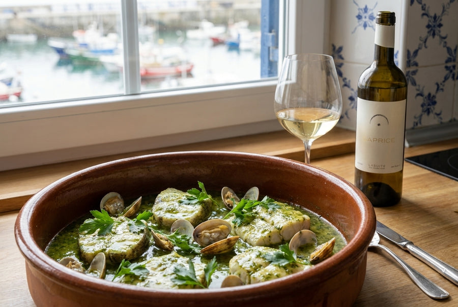 Merluza en salsa verde – hake in green sauce