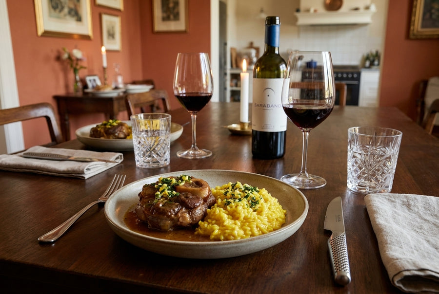 Osso buco alla milanese – gremolata & saffron risotto