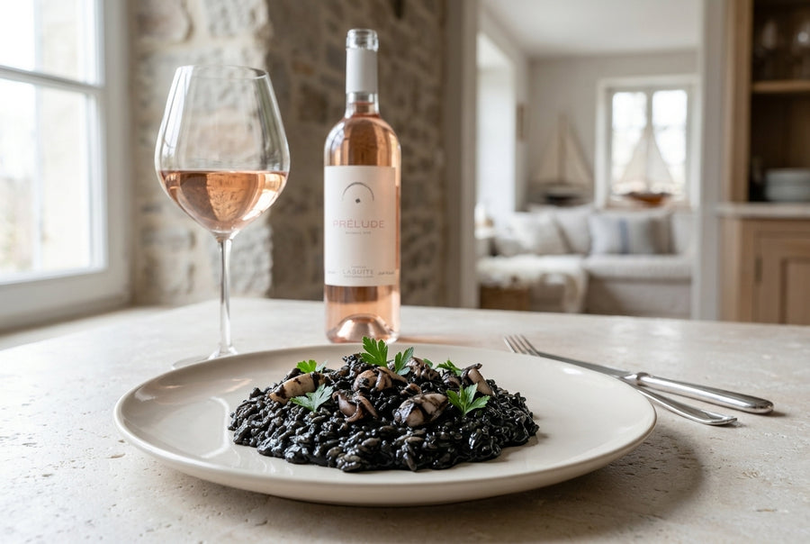 Risotto al nero di seppia – with cuttlefish