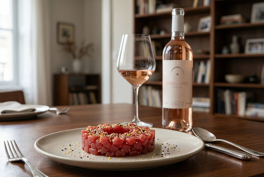 Tartare de thon aux agrumes – citrus & sesame