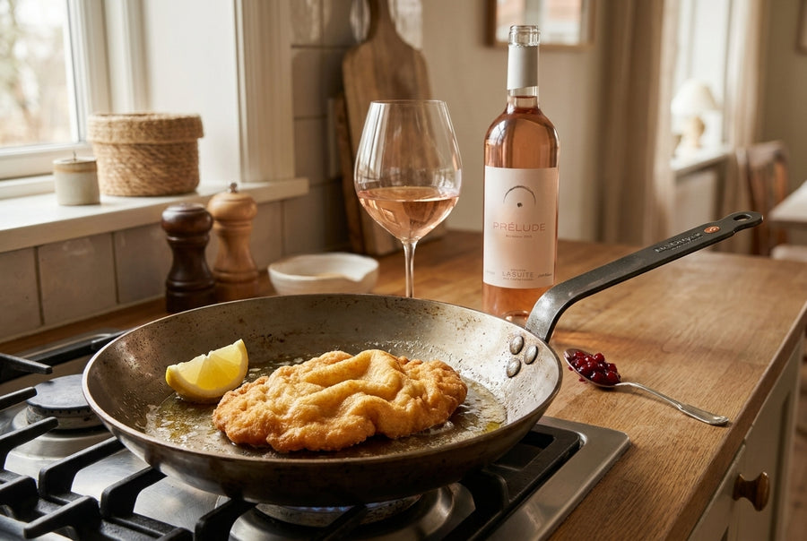Wiener Schnitzel of veal – golden crumb & lingonberries