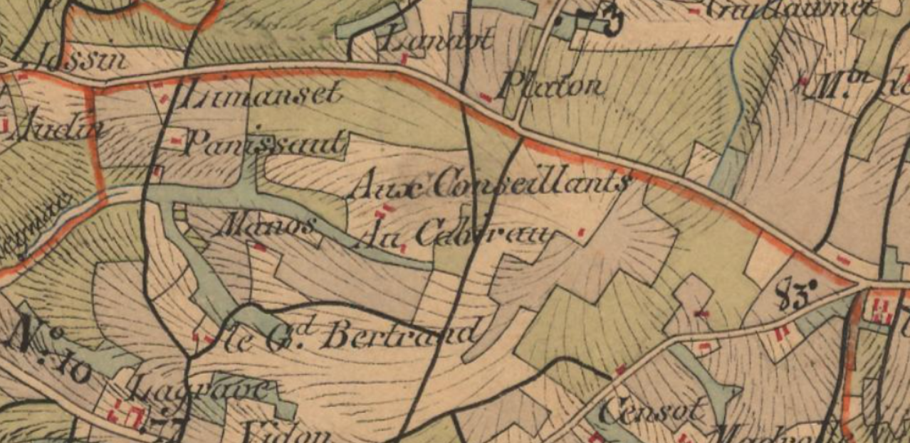 Kartenausschnitt_Domaine_Aux_Conseillans_1820