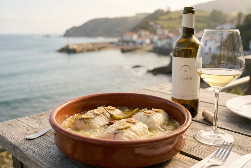 Bacalao al pil-pil – Kabeljau in emulgiertem Knoblauchöl