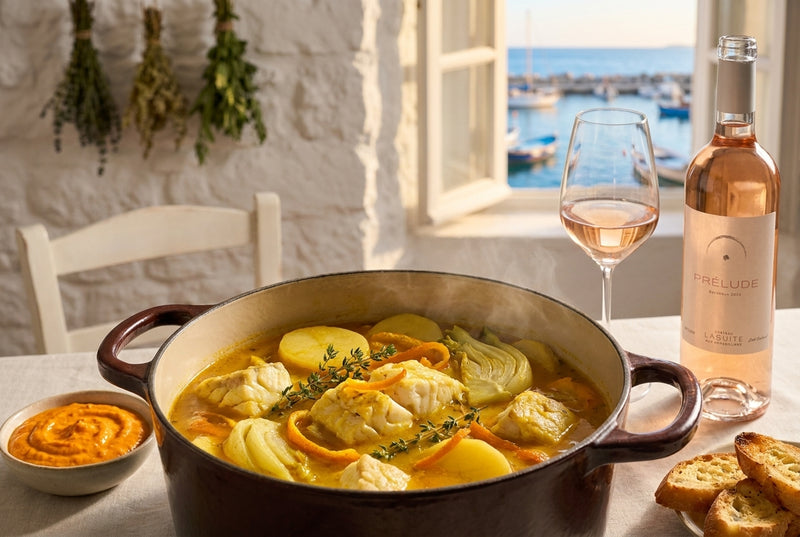 Bouillabaisse marseillaise – Safran-Fischtopf mit Rouille