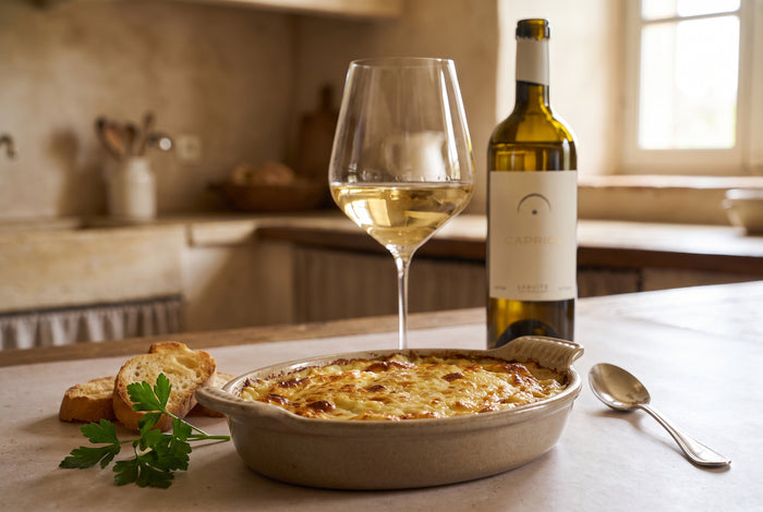 Brandade de morue – crème de morue provençale, gratinée
