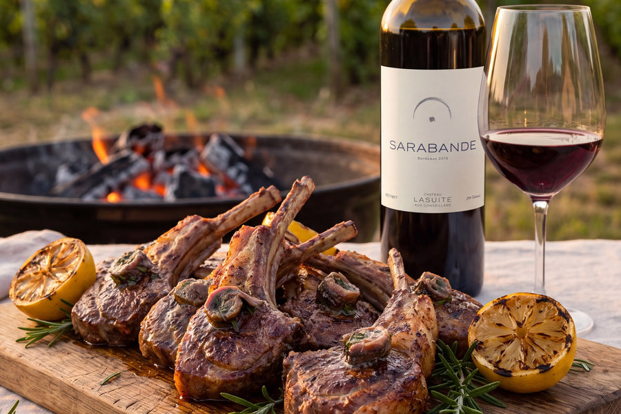 Grilled lamb chops – anchovy-rosemary butter