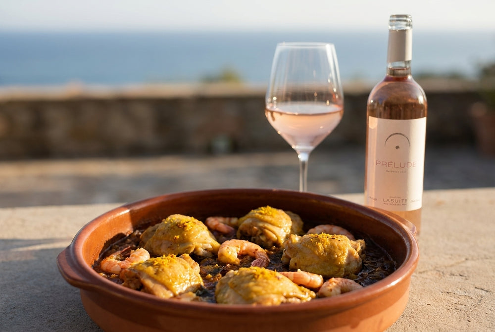 Mar i muntanya – Catalan chicken with prawns