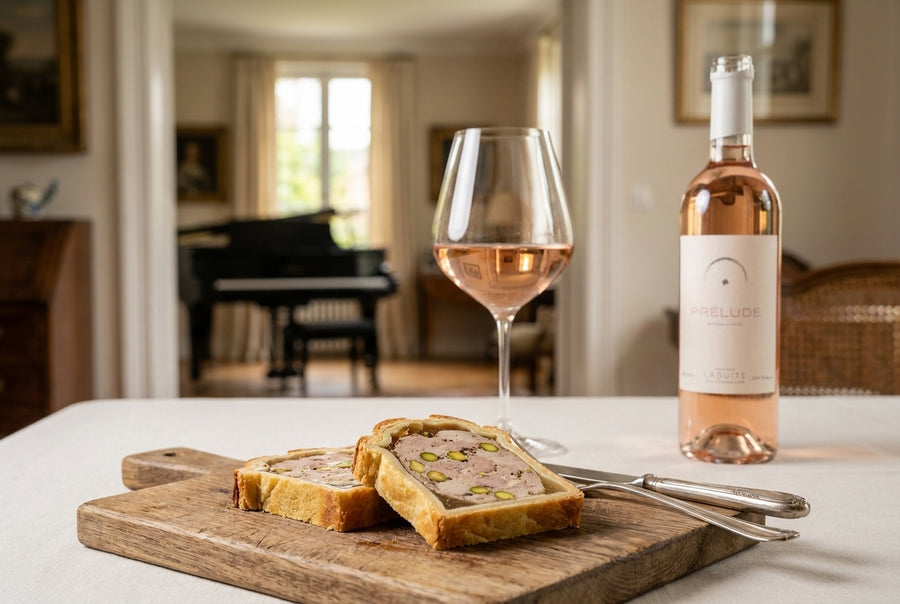 Pâté en croûte de volaille – poultry pâté with pistachios