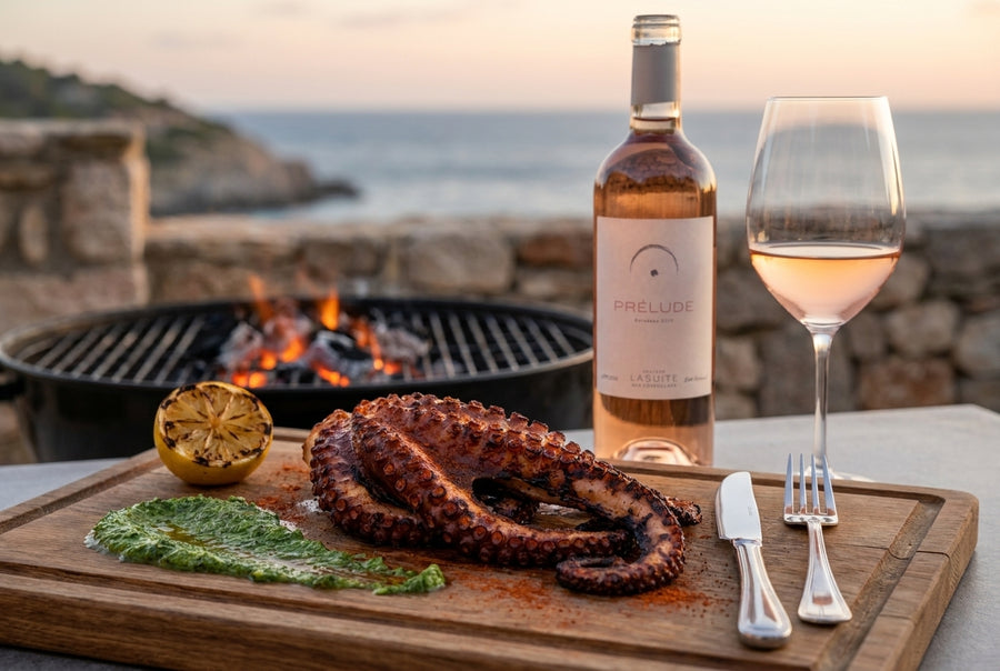 Grilled octopus – smoked paprika & salsa verde