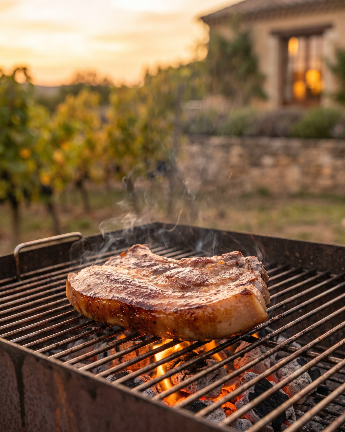 Grilling: 2–3 minutes per side over high heat, so the secreto stays pink inside.