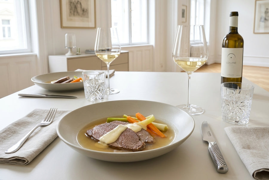 Sous-vide Tafelspitz – horseradish beurre blanc