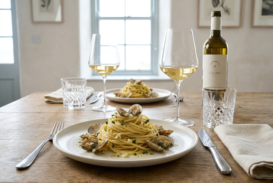Spaghetti alle vongole – clams, garlic & white wine