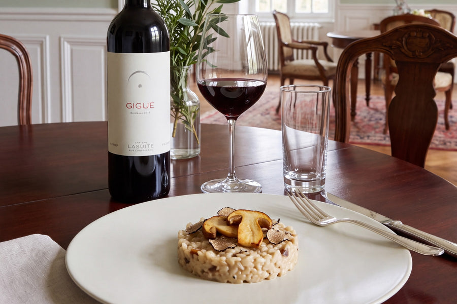 Porcini risotto – with truffle & Parmesan