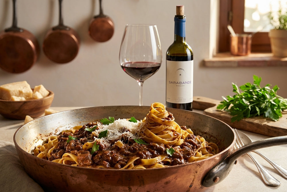 Tagliatelle al ragù bolognese – mijotées lentement
